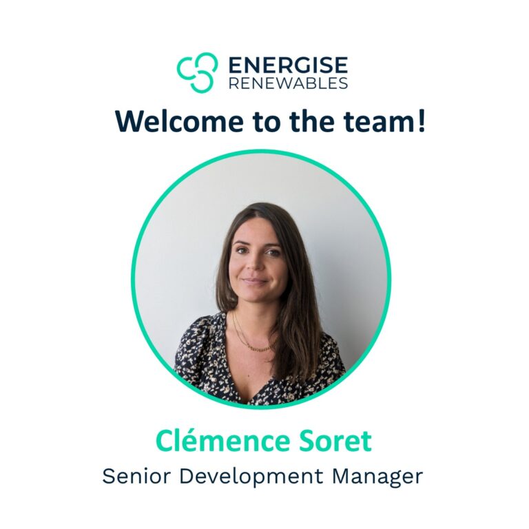 We welcome Clémence to the Energise team!