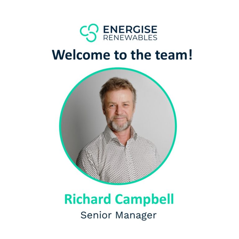 Welcoming Richard Campbell to the Energise team!