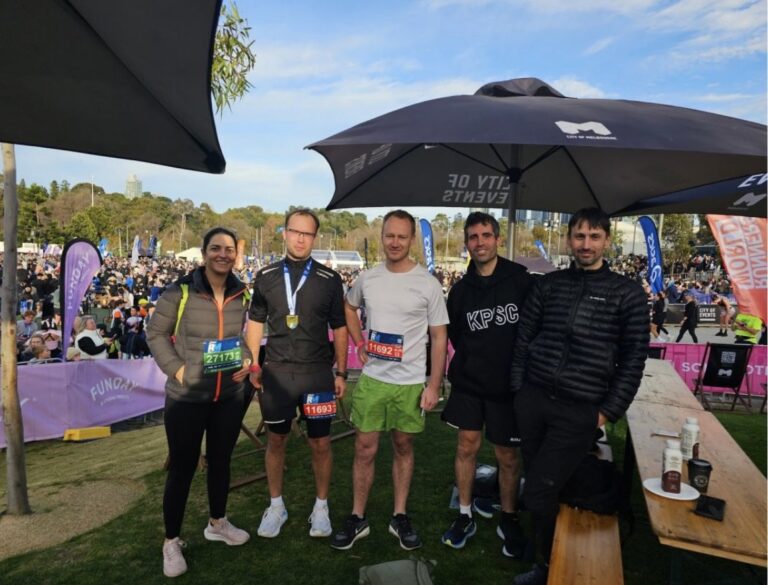 Team Energise Hits the Pavement for Run Melbourne