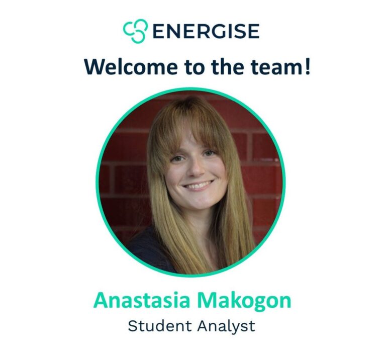 Welcoming Anastasia Makogon to the Energise Team!