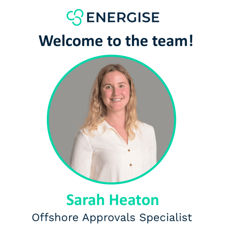 We’re excited to welcome Sarah to the Energise team!